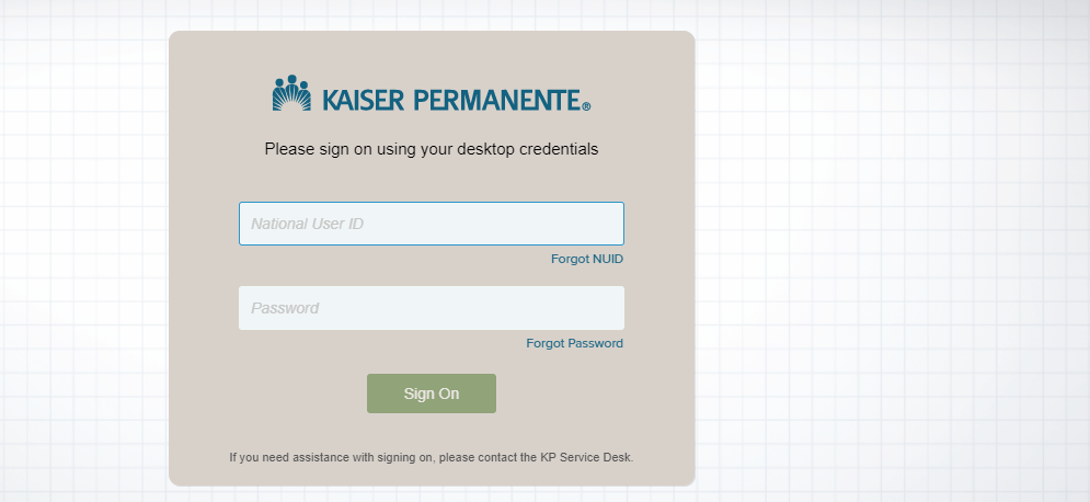 KP HR Connect Login