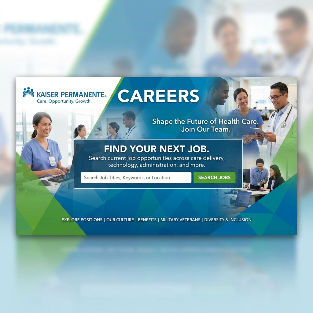 Kaiser Permanente Careers Opportunities